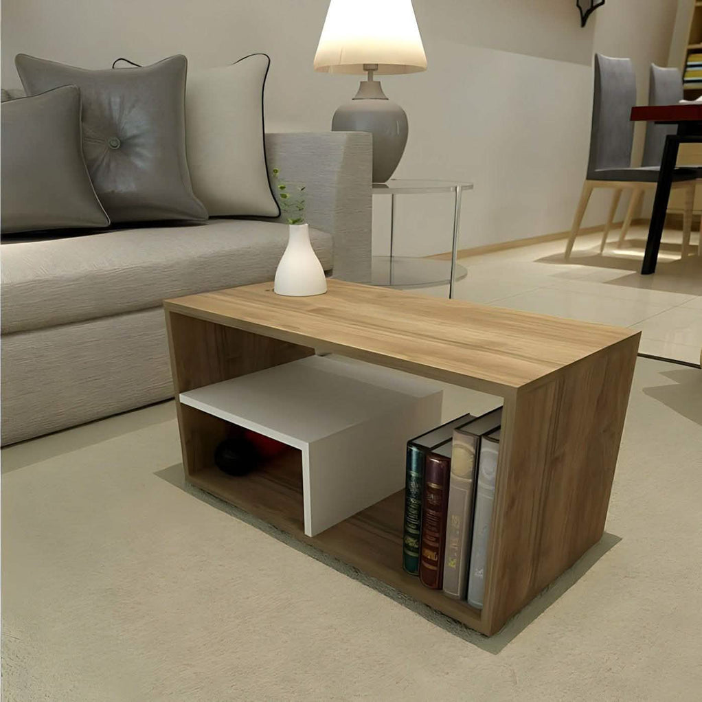 ترابيزة قهوة ام دي اف 80*40*42 سم - BAL9 El Batal Furniture