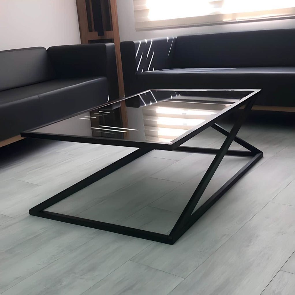 ترابيزة قهوة زجاج 50*90*40 سم - RON77 Royal Iron