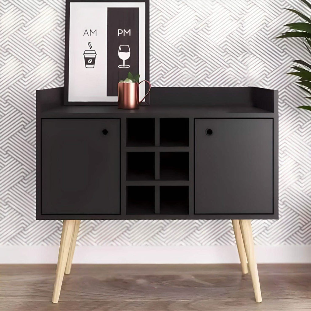 كوفي كورنر لون اسود 90*30*80 سم - BAL44 El Batal Furniture