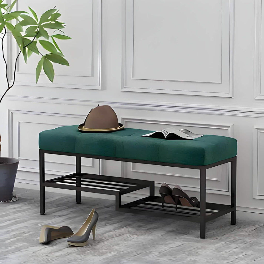 بانكيت معدن مع جزامة 120*40*50 سم - RON114 Royal Iron